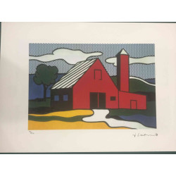 Roy Lichtenstein Lithographie Offset 50x35 cm zertifiziert