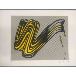 Roy Lichtenstein Lithographie Offset 50x35 cm zertifiziert