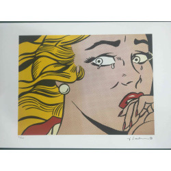 Roy Lichtenstein Lithographie Offset 50x35 cm zertifiziert