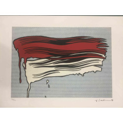 Roy Lichtenstein Lithographie Offset 50x35 cm zertifiziert