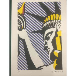 Roy Lichtenstein Lithographie Offset 50x35 cm zertifiziert