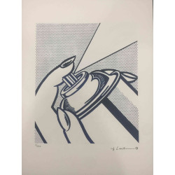 Roy Lichtenstein Lithographie Offset 50x35 cm zertifiziert