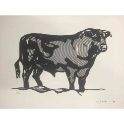 Roy Lichtenstein Lithographie Offset 50x35 cm zertifiziert