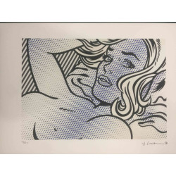 Roy Lichtenstein Lithographie Offset 50x35 cm zertifiziert