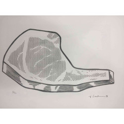Roy Lichtenstein Lithographie Offset 50x35 cm zertifiziert
