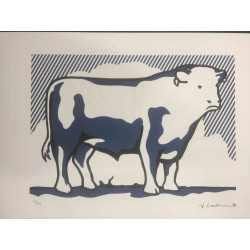 Roy Lichtenstein Lithographie Offset 50x35 cm zertifiziert