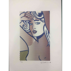 Roy Lichtenstein Lithographie Offset 50x35 cm zertifiziert