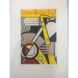Roy Lichtenstein Lithographie Offset 50x35 cm zertifiziert