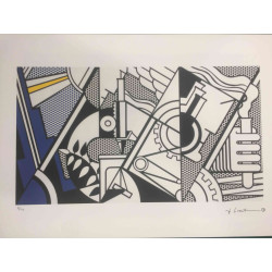 Roy Lichtenstein Lithographie Offset 50x35 cm zertifiziert