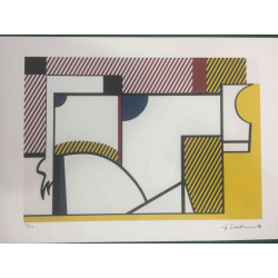 Roy Lichtenstein Lithographie Offset 50x35 cm zertifiziert