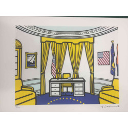 Roy Lichtenstein Lithographie Offset 50x35 cm zertifiziert