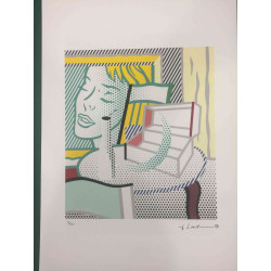 Roy Lichtenstein Lithographie Offset 50x35 cm zertifiziert