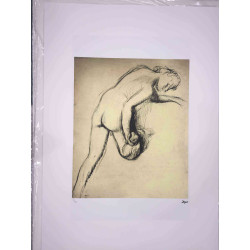 Edgar Degas litografia off set cm 50x70