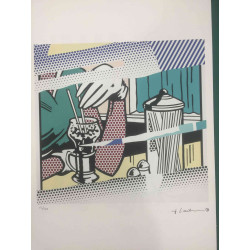 Roy Lichtenstein Lithographie Offset 50x35 cm zertifiziert