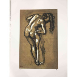 Edgar Degas litho offset 50x70 cm