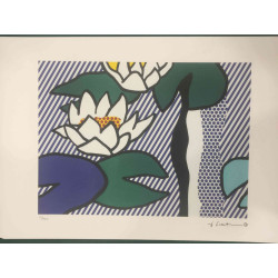Roy Lichtenstein Lithographie Offset 50x35 cm zertifiziert