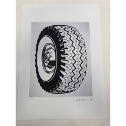Roy Lichtenstein Lithographie Offset 50x35 cm zertifiziert