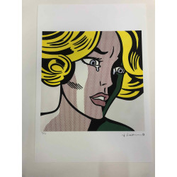 Litografická súprava Roy Lichtenstein certifikovaná 50x35 cm