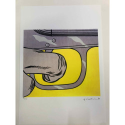 Roy Lichtenstein Litografía off set 50x35 cm certificada