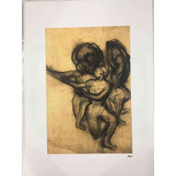 Edgar Degas lithograph off set 50x70 cm