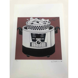 Roy Lichtenstein Off set lithograph cm 50x35 certified