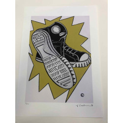 Roy Lichtenstein Off set lithograph cm 50x35 certified