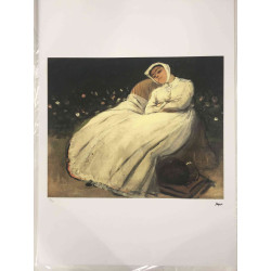 Edgar Degas litho offset 50x70 cm