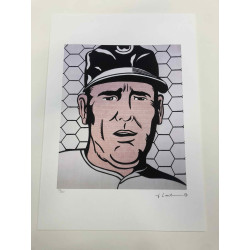 Roy Lichtenstein Lithographie Offset 50x35 cm zertifiziert