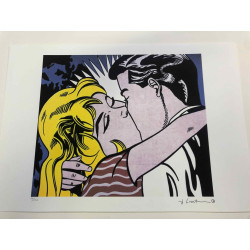 Offsetowa litografia Roya Lichtensteina z certyfikatem 50x35 cm