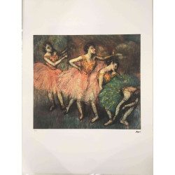 Edgar Degas litho offset 50x70 cm