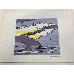 Roy Lichtenstein Off set lithograph cm 50x35 certified