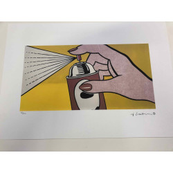 Roy Lichtenstein Off set lithograph cm 50x35 certified