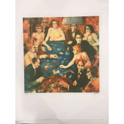 Remo Squillantini Litografia off set 50x70 cm certificat