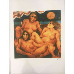 Remo Squillantini Litografia off set 50x70 cm certificat