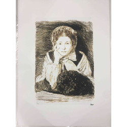 Edgar Degas lithograph off set 50x70 cm