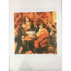 Remo Squillantini Offsetlithografie 50x70 cm gecertificeerd