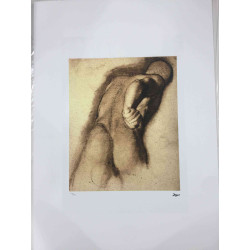 Edgar Degas litho offset 50x70 cm
