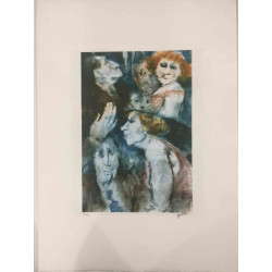 Remo Squillantini Offsetlithografie 50x70 cm gecertificeerd