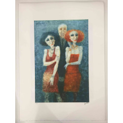 Remo Squillantini Offsetlithografie 50x70 cm gecertificeerd