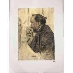 Edgar Degas litho offset 50x70 cm