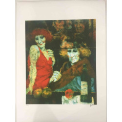 Remo Squillantini Offsetlithografie 50x70 cm gecertificeerd