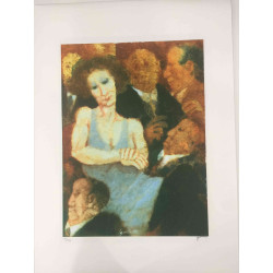 Remo Squillantini Litografia off set 50x70 cm certificat
