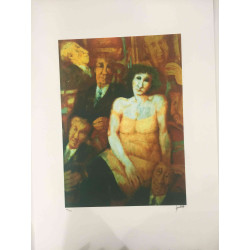 Remo Squillantini Offsetlithografie 50x70 cm gecertificeerd