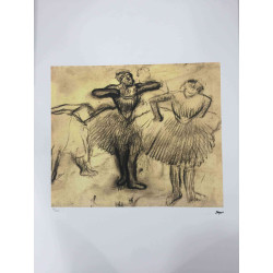 Edgar Degas litho offset 50x70 cm