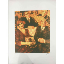 Remo Squillantini Offsetlithografie 50x70 cm gecertificeerd