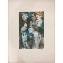Remo Squillantini Offsetlithografie 50x70 cm gecertificeerd