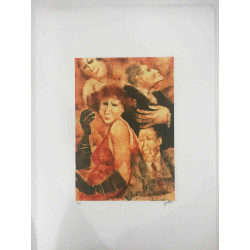 Remo Squillantini Offsetlithografie 50x70 cm gecertificeerd