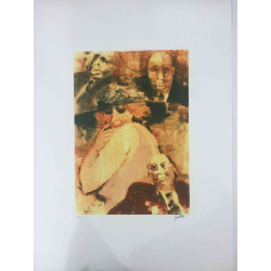 Remo Squillantini Offsetlithografie 50x70 cm gecertificeerd