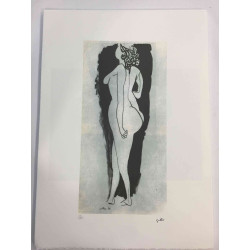 Renato Guttuso Litografía Offset 50x70 cm certificada