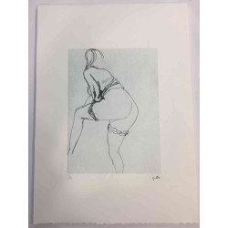 Renato Guttuso Litografia offset 50x70 cm certificat